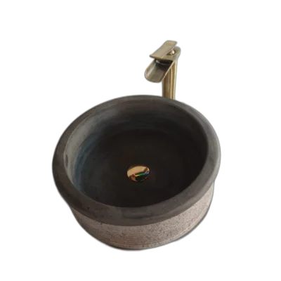 Taramalı Bazalt Tekerlek Lavabo Taramalı Bazalt Tekerlek Lavabo